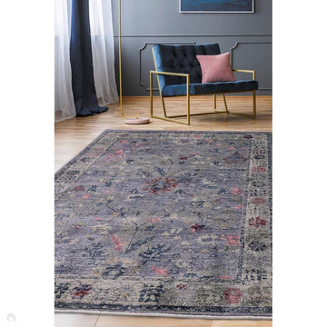 Orner Traditional Grey Rug-Melrose-Rug Love - The Most Loved Rug Store